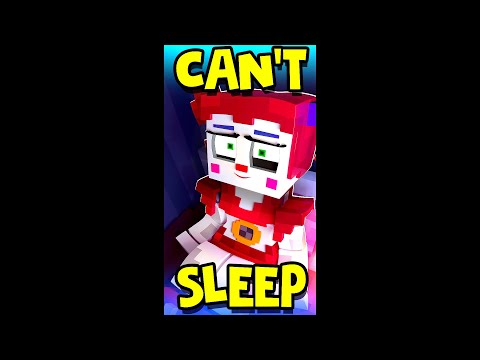 Shocking: Circus Baby Can't Sleep! 🤯 #shorts