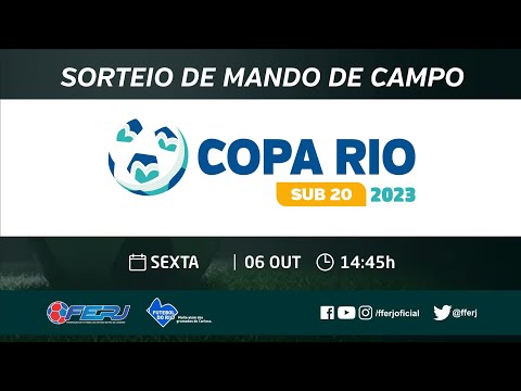 Sorteio de Mando ( Final)  - Copa Rio Sub 20  (2023)