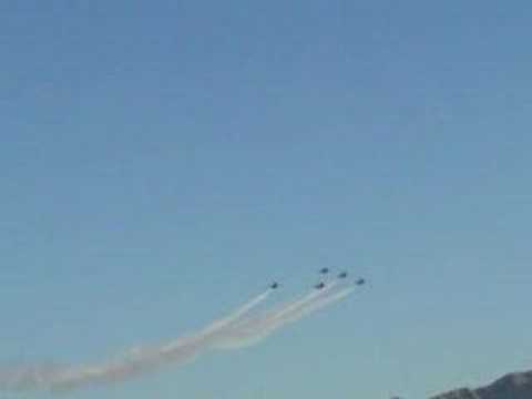 Thunderbirds Missing Man Formation Memorial Overflight