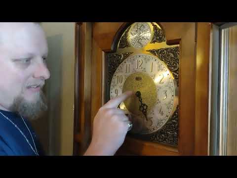 How to set your Grandfather clock to match the chimes to the time.