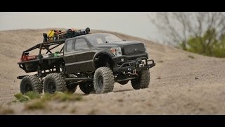 preview picture of video 'Axial SCX10 6x6 Shipley Glen trail'