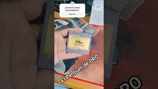 Conocías estos procesadores Pentium? #pentium #intel #pc #procesador