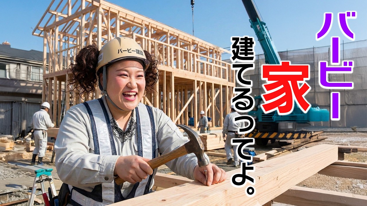 バービーが「家」建てるってよ。