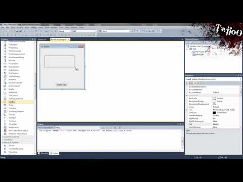 Programing Tutorial1 Getting Started In Visual Basic 2010