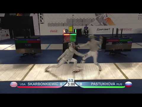 Cairo Worlds 2021 CWS - L8 - Skarbonkiewicz USA v Pastukhova RUS