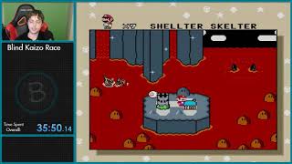 SMW Blind Kaizo Race Week 13 - Shellter Skelter by Juzcook