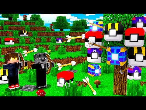 MIRE NA MASTER BALL / PARK BALL / BEAST BALL PRA GANHAR UM POKEMON LENDARIO - MINECRAFT PIXELMON MOD