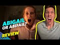 Abigail Movie Review - Are Ballerina Vampires Scary? #review