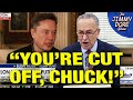 Elon Musk DOGE Shut DOWN Chuck Schumer