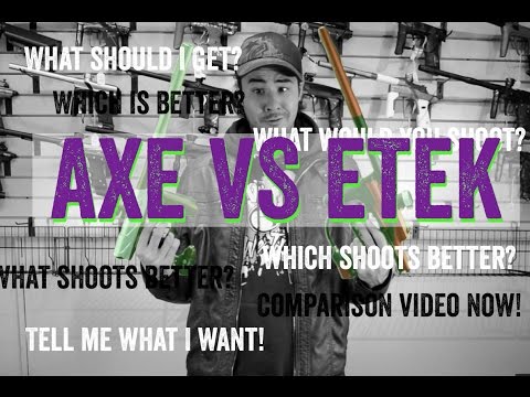 Planet Eclipse Etek 5 VS. Empire Axe Pro