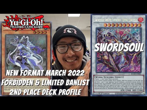Yugioh New Format March 2022 2nd Place Deck Profile - Swordsoul - Thomas Phan
