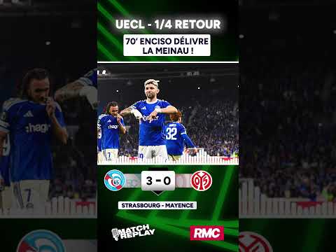 Strasbourg 4-0 Mayence: Le Racing en démonstration réalise l'exploit et file en demie (comms RMC)