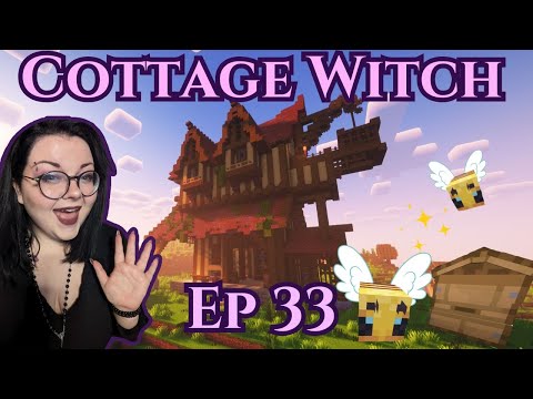 Un-BEE-lievable Familiars! Episode 30 - Cottage Witch Minecraft