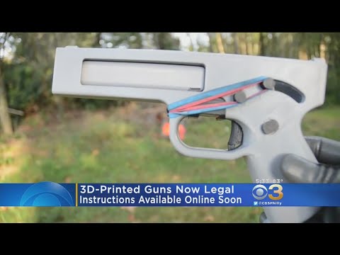 3D-Printed Guns Now Legal