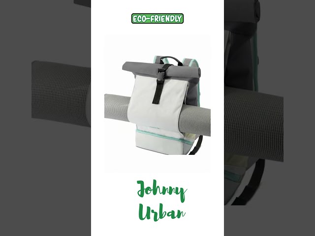 Vídeo relacionado con Johnny Urban Mochila Enrollable Mujer Hombre Negra - Allen Medium - Bolso para Viaje, Universidad, Trabajo - Compartimento para Portátil - Repelente al Agua