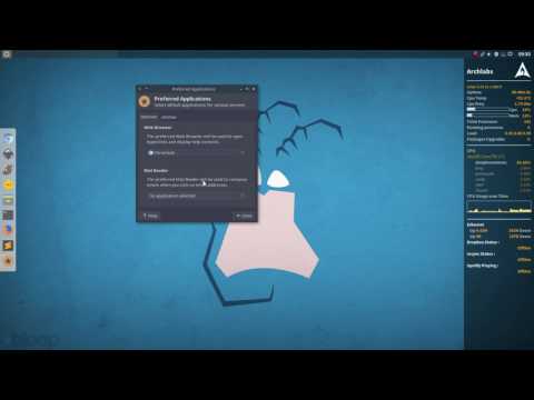 ARCHLabs : 45 Archlabs 4.0 personal customization 7 preferred application