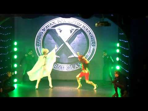Blue Space - Noite  De Hollywood - Stripperella and Danny Cowlt  Ballet (X-men )13.08.11.