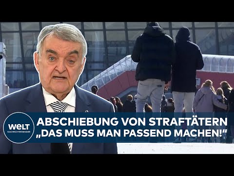 DEUTSCHLAND: Migration, Asyl und Abschiebung! Herbert Reul äußert sich zur Lage