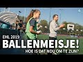 Dit doet een ballenmeisje bij de EHL!