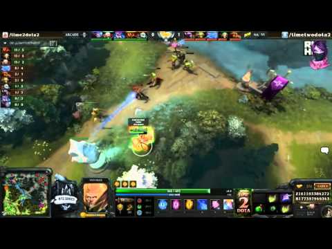 Na'Vi vs Arcade.PR #2 (bo3) (Ru) | BTS Series Europe (27.12.2015)