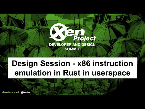 Design Session - x86 instruction emulation in Rust in userspace