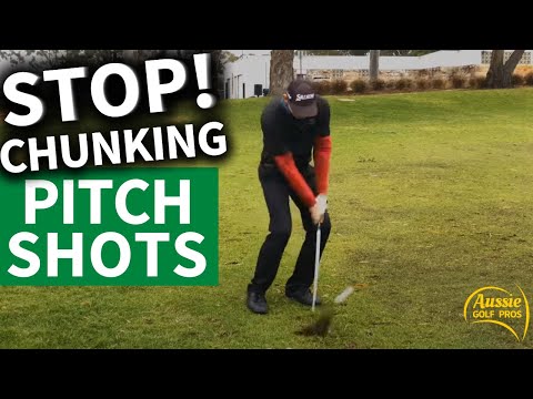 STOP Chunking Pitch Shots - Golf Pitch from Soft Wet Ground