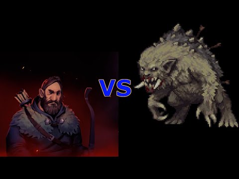Stoneshard - Pure Ranger vs. Ancient Troll (Equipment Update II v0.6.1.6)