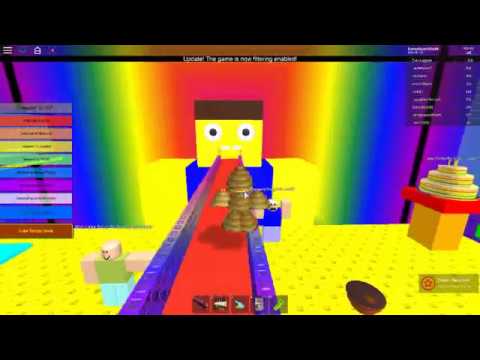 Becoming a cake on Make a Cake And Feed The Giant Noob - Roblox