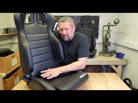 DA7301 - SPARCO SEAT - R100 - FOR LAND ROVER DEFENDER - COME IN BLACK LEATHERETTE
