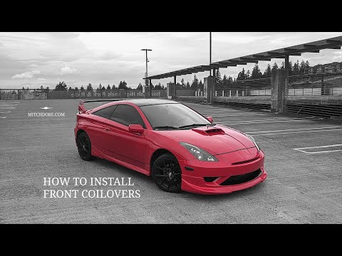 MITCH DORE | 00-05 TOYOTA CELICA GT-S COILOVER INSTALL - FRONT