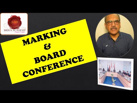 SSB :   Marking System & Board Conference