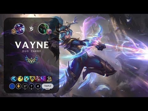 Vayne ADC vs Twitch - EUW Challenger Patch 13.24