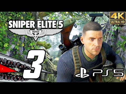 Sniper Elite 5 | Gameplay Playthrough Part 3 - Spy Academy [PS5 4K]