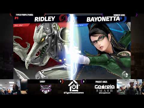 Panda Smash Monday 6/10/19 - ProjectAngel(Ridley) VS Gubby(Bayonetta) - Winners Semis
