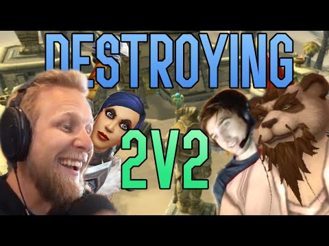 Creating the New PvP Meta!? l 2v2 Arena Shadowlands With Quin69 and Mitch Jones!
