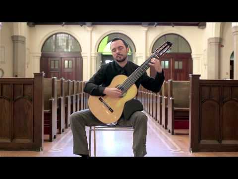 J.S. Bach - Prelude from Cello Suite #3. Drew Henderson, 8-string guitar.
