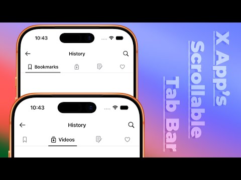X App's New Swipeable Tabs Using SwiftUI | Xcode 27 thumbnail