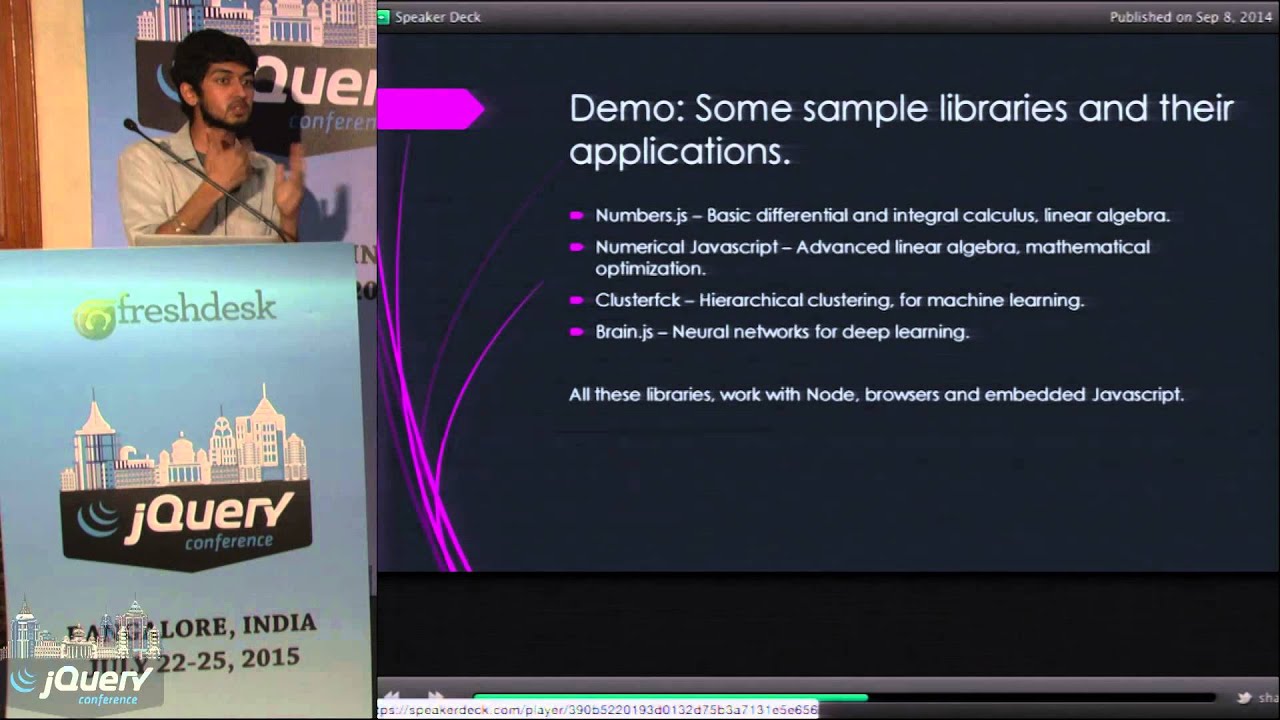 Scientific Computing with Javascript by Rudraksh @jQueryConf 2015