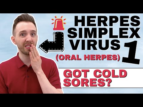 What Is Herpes Simplex Virus 1 (Oral Herpes - Cold Sores On Lips) (Can You Get Herpes From Kissing?)
