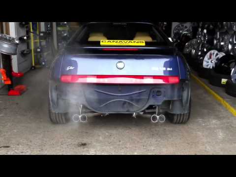 Alfa Romeo Gtv 3.0 V6 Stainless Sports Exhaust after