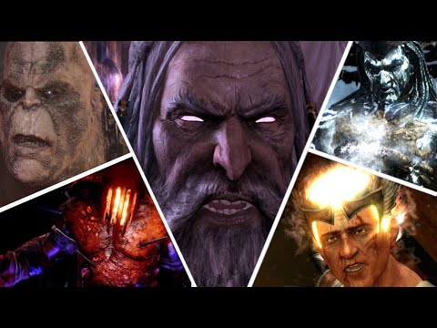 God of War 3 Remastered - ALL BOSSES NO DAMAGE (Chaos Mode)