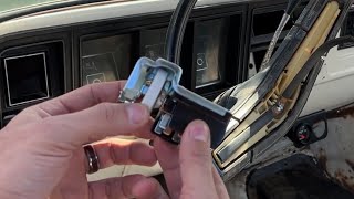 1974 F350-How to replace headlight switch