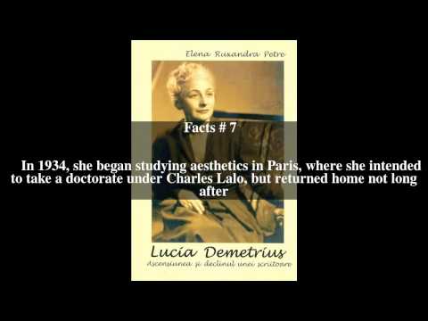 Lucia Demetrius Top # 13 Facts