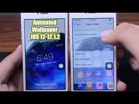 *NEW* Get Animated Wallpaper & Install Custom Animated Wallpaper On iOS 12-12.1.2