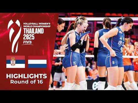 👉 🇷🇸 SERBIA vs 🇳🇱 NETHERLANDS | Highlights | Women’s Volleyball World Championship 2025 🏐🔥 [4K]