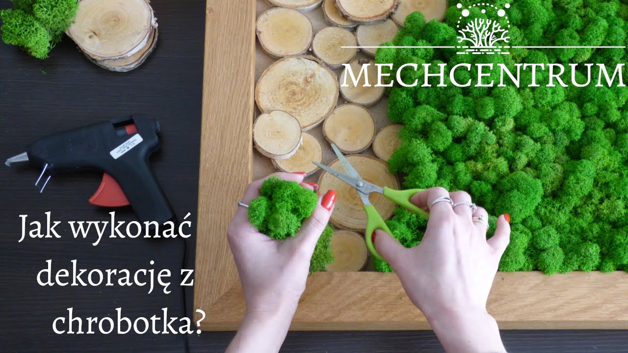Jak zrobić dekorację z mchu chrobotka | Mech Centrum