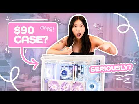 aesthetic white gaming pc | first time building in the lian li o11d mini v2 | step-by-step tutorial