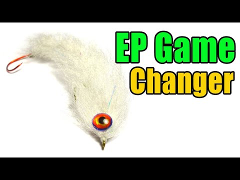 EP Game Changer Fly Tying - Articulated Swimming Baitfish Streamer - How To Tie The Gamechanger