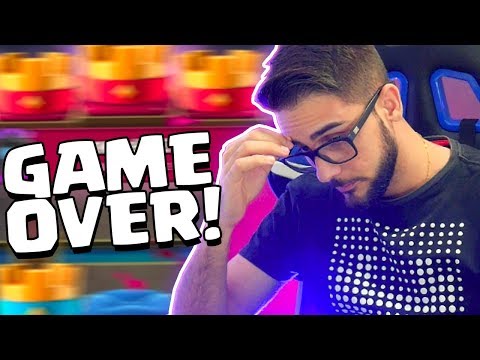 DESISTO DE PERDER NO CLASH ROYALE!!!