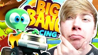 BIG BANG RACING = FUN RUN + HAPPY WHEELS? (iPhone Gameplay Video)